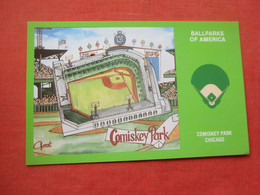 Comiskey Park Chicago.   Ballparks Of America.   Stadium.   Ref 5828 - Baseball