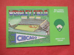 Wrigley Field.    Chicago.   Ballparks Of America.   Stadium.   Ref 5828 - Baseball