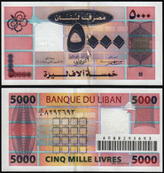 Lebanon  5000 Livres 2004 UNC - Liban