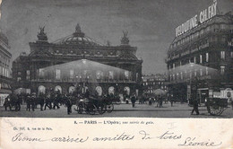 CPA - 75 - PARIS - Paris La Nuit - L'Opéra - Une Soirée De Gala - Animée- Dos Non Divisé - Parigi By Night