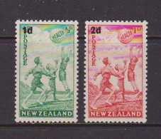 NEW  ZEALAND    1939    Health  Stamps    Set  Of  2    MH - Unused Stamps