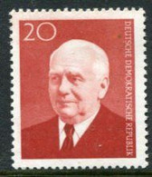 DDR / E. GERMANY 1959 Wilhelm Pieck MNH / **  Michel  673 - Neufs