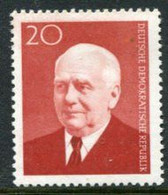 DDR / E. GERMANY 1959 Wilhelm Pieck MNH / **  Michel  673 - Ongebruikt