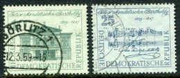 DDR / E. GERMANY 1959 Mendelssohn Anniversary Used  Michel  676-77 - Used Stamps