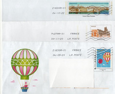 FRANCE   2020  2022  Entiers Postaux  Y.T. N° Sur  Enveloppe  Oblitéré - Private Stationery