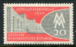 DDR / E. GERMANY 1959 Leipzig Autumn Fair MNH / **  Michel  712 - Neufs