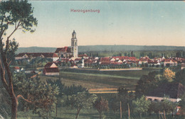 B9432) HERZOGENBURG - Felder Kirche Häuser 1919 - Herzogenburg