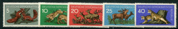 DDR / E. GERMANY 1959 Forest Animals MNH / **.  Michel  737-41 - Ongebruikt