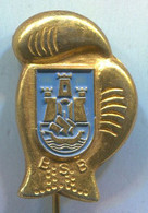 Boxing Box Boxe Pugilato - Beograd, Serbia, Federation, Association, Vintage Pin, Badge, Abzeichen - Boxing