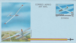 Aerograma - Air Letter  - Correo Aereo - Air Mail - Vuelo Sin Motor - 1931-....