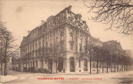 CPA - 75 - PARIS - MAJESTIC HOTEL - Paris Avenue Kléber - Cafés, Hoteles, Restaurantes