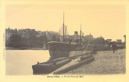 CPA - 75 - PARIS - PARIS Vécu - PARIS PORT DE MER - LJ Et Cie PARIS - The River Seine And Its Banks