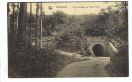 Linkebeek  Pont Conduisant Au Moulin Rose  1921 - Linkebeek