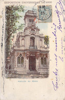 CPA - 75 - PARIS - Exposition De 1900 - Pavillon Du Pérou - Colorisée - Expositions