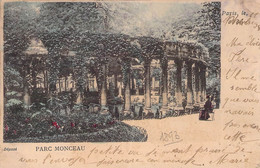 CPA - 75 - PARIS - Parc Monceau - Colorisé - Précurseur - Parchi, Giardini