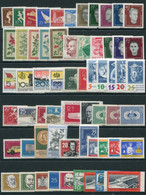 DDR / E. GERMANY 1960 Complete  Issues MNH / **  Michel  746-806, Block 16 - Unused Stamps