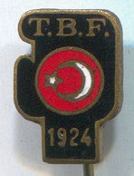 Boxing Box Boxe Pugilato - TBF Turkey 1924, Federation, Association, Enamel, Vintage Pin, Badge, Abzeichen - Boxing