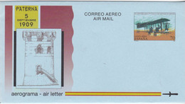 Aerograma - Air Letter  - Correo Aereo - Air Mail - Paterna 5 Septiembre 1909 - 1931-....