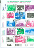 NEDERLAND * V 2915 - 2924 * BLOK * NETHERLANDS * POSTFRIS GESTEMPELD * OPENLUCHTMUSEUM * Cat.w. Euro 20.00 - Used Stamps