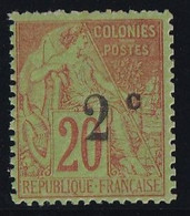 Réunion N°45c - Sans Point Après Le "c" Type I - Neuf * Avec Charnière - TB - Unused Stamps