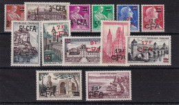 Réunion N°331/341 - Neuf ** Sans Charnière - TB - Unused Stamps