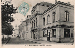 Villefranche Salle Des Fêtes   Comptoir National D'escompte De Paris   Banque - Banques