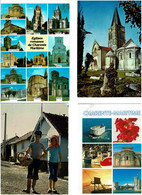 17 / CHARENTE MARITIME / Lot De 1000 C.P.M. écrites - 500 Postkaarten Min.