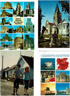 17 / CHARENTE MARITIME / Lot De 1000 C.P.M. écrites - 500 Postales Min.