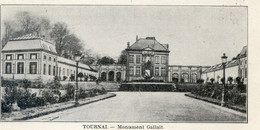 11G...... Monument Gallait... 1/2 Format De Carte - Tournai