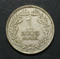 Germania Germany 1 Reichs Mark 1925 A   E.776 - 1 Mark & 1 Reichsmark