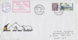 Spitsbergen 1997  Andrees Ballongferd / Groupe UFPP - SATA Auvergne Cover  Ca 11.7.1997 Longyearbyen (LO155A) - Expéditions Arctiques