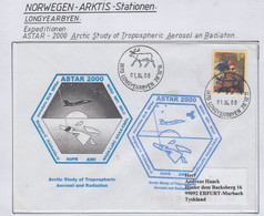 Spitsbergen 2000 Cover  Astar 2000 Ca 01.04.2000 Longyearbyen (LO156A) - Expéditions Arctiques