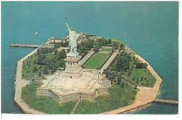 BR1171 New York Statue Of Liberty Viaggiata 1971 Verso Roma - Statue Of Liberty