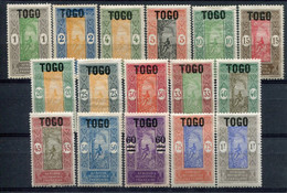 Togo         101/116 * - Unused Stamps