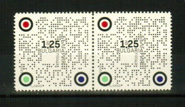 BULGARIA 2022 EVENTS European Cyber Security Month ECSM - Fine Pair MNH - Unused Stamps