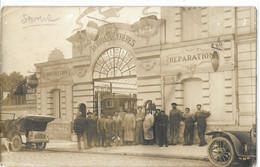 49  SAUMUR  CARTE  PHOTO  GRAND  GARAGE  MODERNE   BOBRIE  FRERES  67 RUE DE BORDEAUX   ( TRES  RARE ) - Saumur