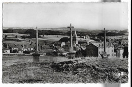 St-DIDER-en-VELAY (43) Vue Générale Du Calvaire Ed. Gimbert 307, Cpsm Pf, Envoi 1952 - Saint Didier En Velay