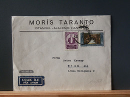 100/673 LETTER  TURC 1953 TO WIEN - Cartas & Documentos