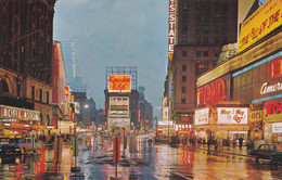 A20920 - TIMES SQUARE AT NIGHT CROSSROADS OF THE WORLD NEW YORK CITY USA UNITED STATES OF AMERICA POST CARD UNUSED - Time Square