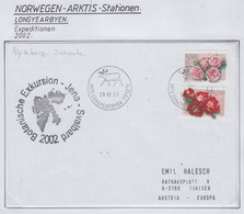 Spitsbergen 2002 Cover Botanische Exkursion Jena  Ca 29.07.2002 Longyearbyen (LO157) - Expéditions Arctiques