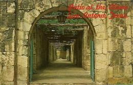 San Antonio - Texas - Patio At The Alamo - San Antonio