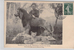 CPA - 10 - VOUE - Naturalise Préparateur Du Musée De Troyes - Exposition De Lions Par L'Abbé GERARD - Curé De Voué - Autres & Non Classés