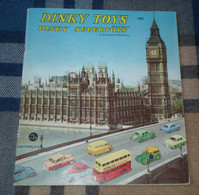 Catalogue Original DINKY TOYS 1958 - édition Suisse - Voitures Miniatures - Catalogues & Prospectus