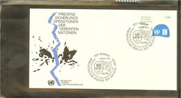 1980 - VN/UNO Geneva FDC Mi. 91 (2) - UN Peace Keeping Operations [A17_53] - FDC
