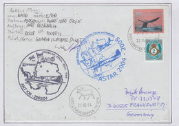 Spitsbergen 2004 Cover Astar Arctic Flight  2 Signatures   Ca  Longyearbyen 22.05.2004 (LO159B) - Expéditions Arctiques