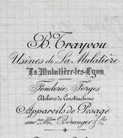 1912 PESAGE INDUSTRIE USINE DE LA MULATIERE Les Lyon  Rhone TRAYVOU =>Vairet Baudot Briqueterie Ciry Le Noble   Musée - 1900 – 1949