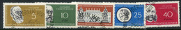 DDR / E. GERMANY 1960 Humboldt University Used.  Michel  795-99 - Gebruikt