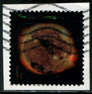 VERINIGTE STAATEN ETATS UNIS USA 2021 SUN SCIENCE: CORONAL HOLE F USED ON PAPER SC 5607 MI  YT 5449 - Used Stamps