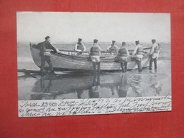 Life Boat Crew Ahoy. .    Atlantic City New Jersey > Atlantic City   Ref 5830 - Atlantic City