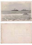 Oostende  FOTOKAART Van Vernielde Duitse Boten Tijdens De EERSTE WERELDOORLOG MARINE - Oostende